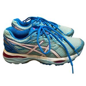 ASICS Gel Cumulus Athletic Shoes Women’s 7.5 EU 39 Aqua Blue Tennis Running Gym